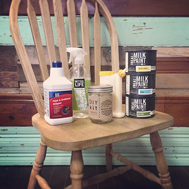 Chair and refinishing products
